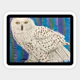 Snow owl Sticker